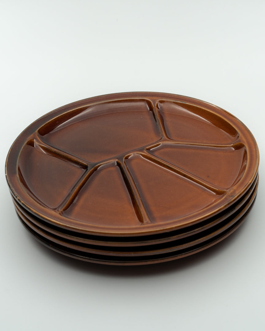 Fondue Plates (4)